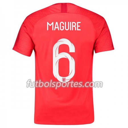 Camisetas Inglaterra Maguire 6 Segunda Equipacion Mundial 2018